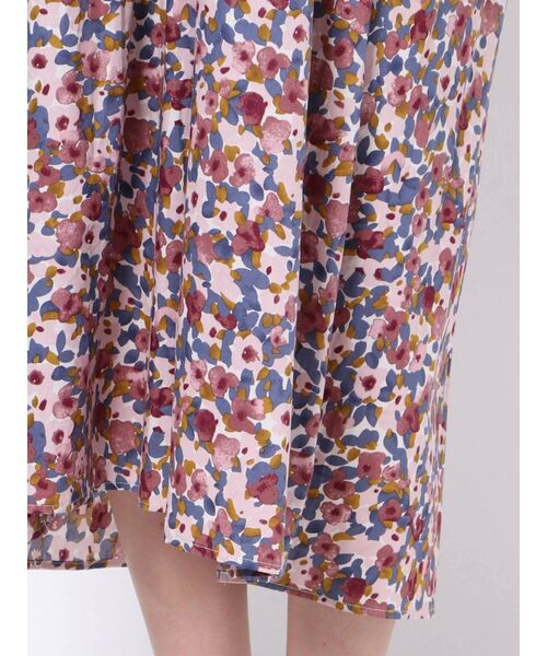 merry jenny（メリージェニー）の「flowerオープンカラーシャツワンピース（ワンピース・レディース・ピンク/ブルー・FREE）」の15枚目の写真