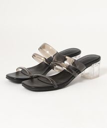 Fabby fabby | クリアヒールサンダル(サンダル)