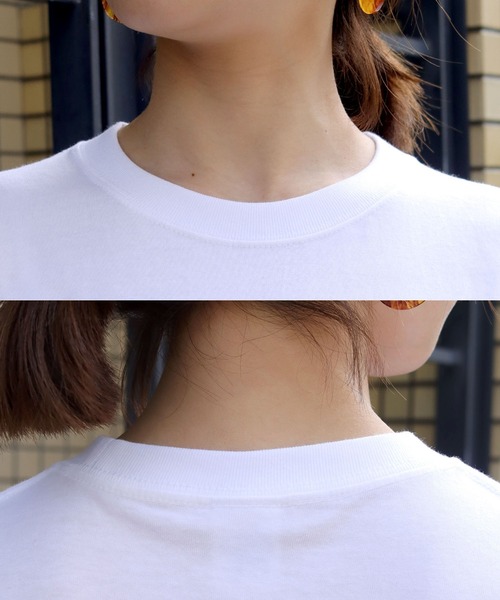 HER CLOSET(ハークローゼット)の「【HERCLOSET】ニュアンスプリントTシャツ(Tシャツ/カットソー・レディース・ホワイト系その他3/ホワイト/ホワイト系その他/ホワイト系その他2・S/M)」の21枚目の写真