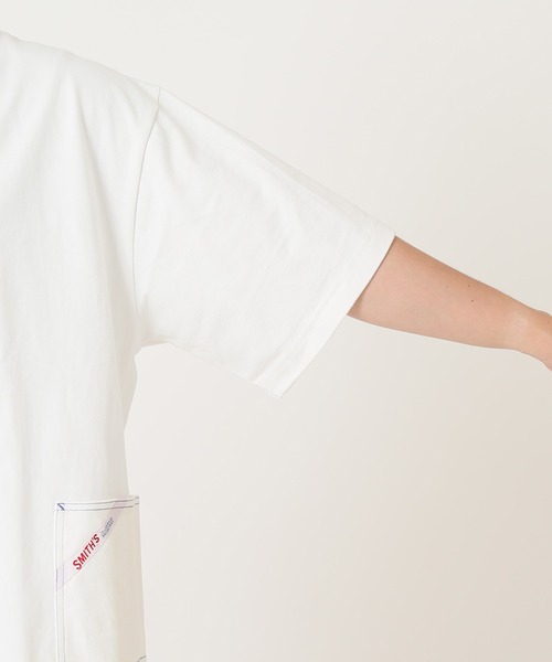 JOURNAL STANDARD relume(ジャーナルスタンダード レリューム)の「【SMITH`S × relume / スミス】STITCH サイドポケット Tシャツ(Tシャツ/カットソー・メンズ・ブルー/ベージュ/ホワイト/ブラウン・MEDIUM/LARGE)」の7枚目の写真