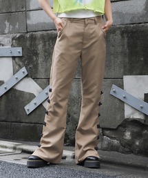X-girl | CHINA SLIT FLARE PANTS(その他パンツ)