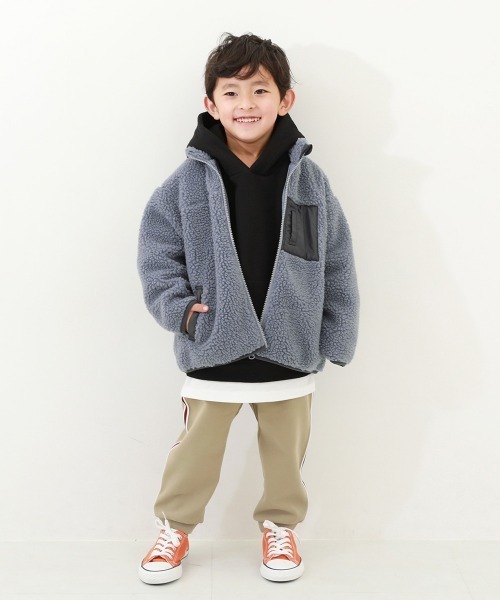 洗える アウトドア ボアジャケット（ブルゾン）｜devirock（デビロック