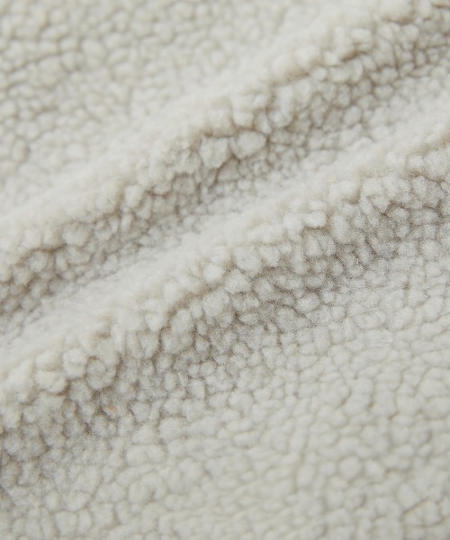 devirock（デビロック）の「洗える アウトドア ボアジャケット（ブルゾン・キッズ・オフホワイト/グレー系その他/ダークベージュ/チャコール/ブラック/ライトグレー/その他7/ネイビー系1/グレー系その他2・120cm/150cm/130cm/140cm/160cm/110cm/100cm）」の18枚目の写真