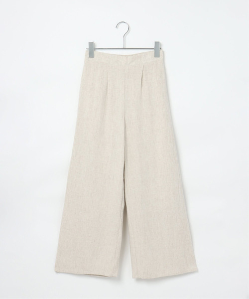 VENCEEXCHANGE（ヴァンスエクスチェンジ）の「レーヨン麻ノースリセットアップ（その他トップス・レディース・ダークグリーン/オフホワイト/ブルー・M）」の8枚目の写真