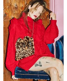 jouetie | フリルチュニックニット(ニット/セーター)