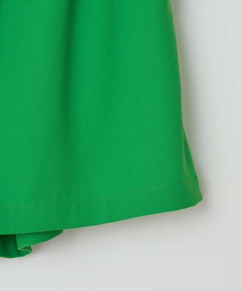 CIAOPANIC（チャオパニック）の「ジョーゼットショートパンツ/WEB限定（その他パンツ・レディース・ブラック/グリーン・FREE）」の6枚目の写真