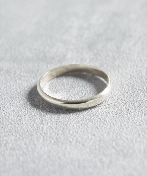 NIM（ニム）の「NIM ニム / Flat Ring フラットナローリング ピンキーリング（シルバー925） / NIM07SS（リング・メンズ・シルバー・11号/9号/13号/5号/7号/15号/17号/19号/21号/23号/25号）」の7枚目の写真
