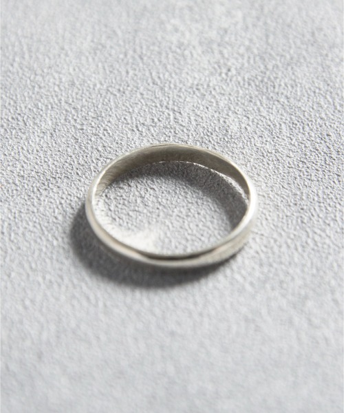 NIM（ニム）の「NIM ニム / Flat Ring フラットナローリング ピンキーリング（シルバー925） / NIM07SS（リング・メンズ・シルバー・11号/9号/13号/5号/7号/15号/17号/19号/21号/23号/25号）」の8枚目の写真