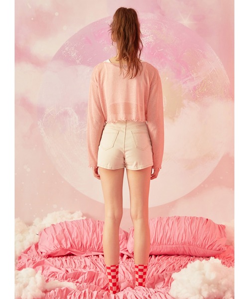 MOMC KITS/エムオーエムシーキッツ』KITS CROP TS/クロップド丈