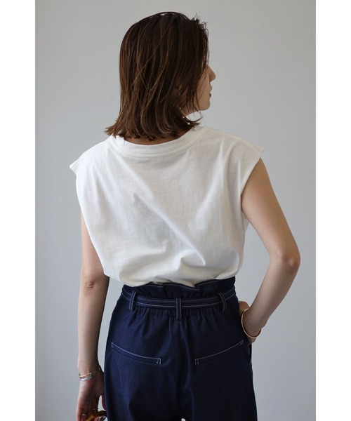 Bonjour Sagan（ボンジュールサガン）の「MACKERELプリントフレンチトップス（Tシャツ/カットソー・レディース・レッド/ブラック/ネイビー・FREE）」の7枚目の写真