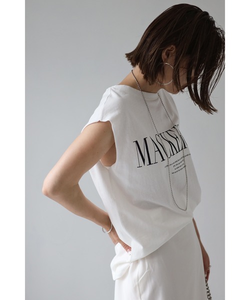 Bonjour Sagan（ボンジュールサガン）の「MACKERELプリントフレンチトップス（Tシャツ/カットソー・レディース・レッド/ブラック/ネイビー・FREE）」の12枚目の写真
