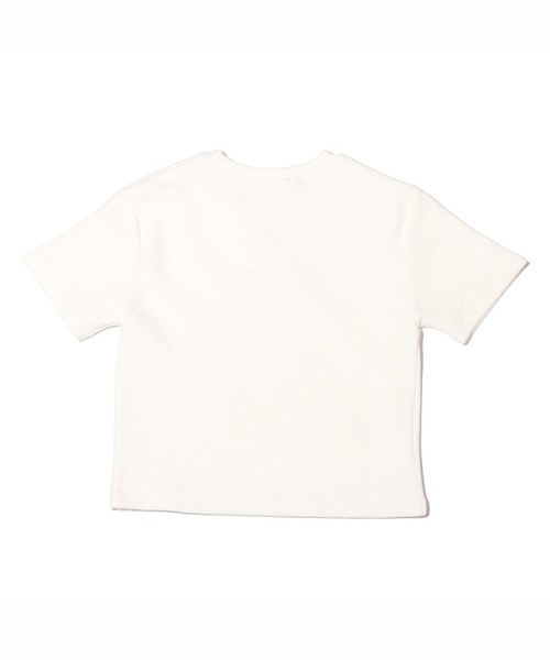 atmos pink（アトモスピンク）の「atmos pink レインボーロゴ ミニTシャツ（Tシャツ/カットソー・レディース・ホワイト/ブラック/サックスブルー・FREE）」の9枚目の写真