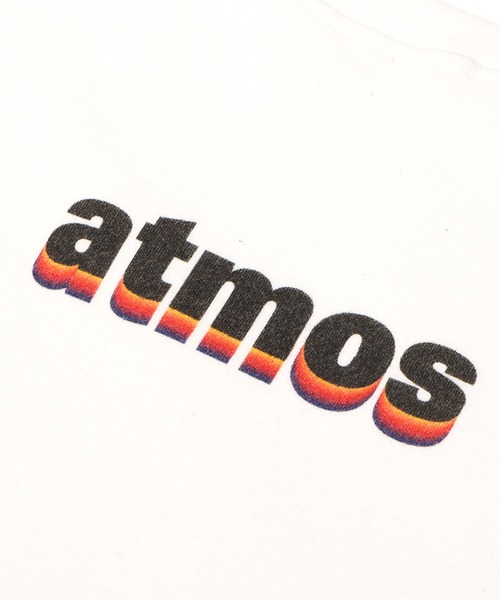 atmos pink（アトモスピンク）の「atmos pink レインボーロゴ ミニTシャツ（Tシャツ/カットソー・レディース・ホワイト/ブラック/サックスブルー・FREE）」の11枚目の写真