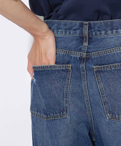 PBLIM(ページボーイリム)の「【PAGEBOYLIM】ダメージデニムパンツ【WEB限定アイテム】(デニムパンツ・レディース・ライトブルー/ブルー・MEDIUM/LARGE)」の14枚目の写真