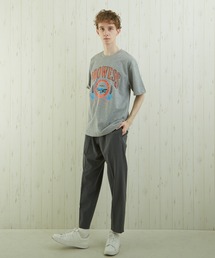 【TONE BY AS】カレッジプリントTEE(BL)