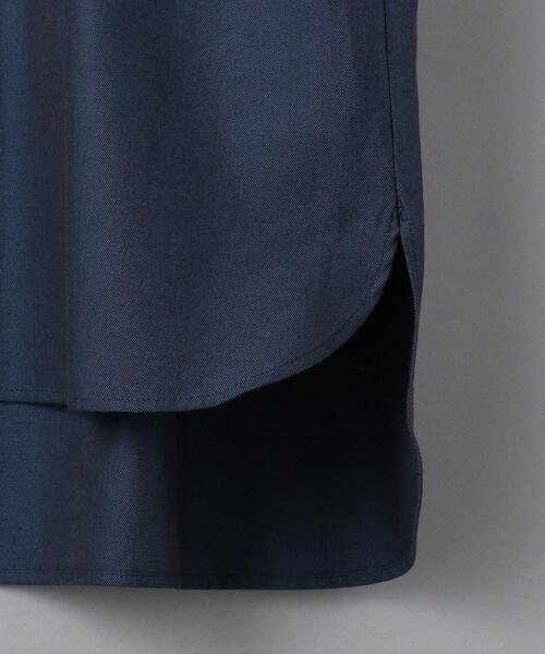 UNITED ARROWS（ユナイテッドアローズ）の「＜UNITED ARROWS＞C フリル スタンドカラー シャツ G◆（シャツ/ブラウス・レディース・ホワイト/ネイビー・FREE）」の15枚目の写真