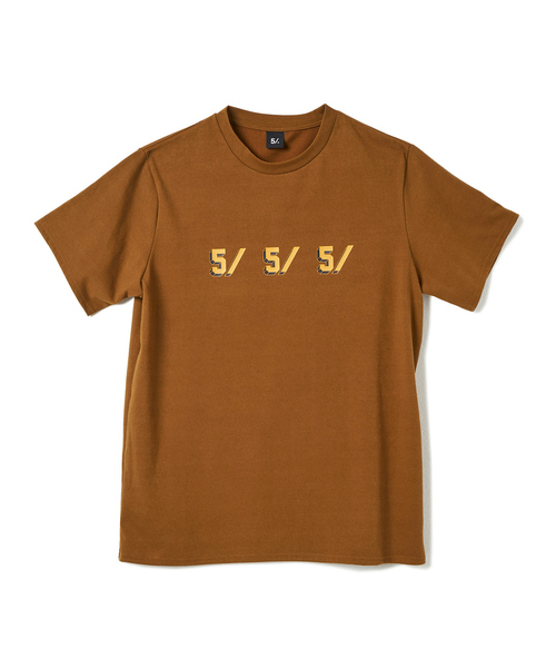 5351 POUR LES HOMMES(ゴーサンゴーイチプールオム)の「【5/】5/5/5/ Tシャツ(Tシャツ/カットソー・メンズ・ホワイト/ブラック/ブラウン・L/M/XL)」の4枚目の写真