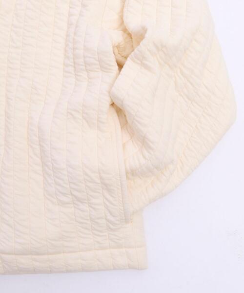 coen（コーエン）の「キルトライクスナップボタンカーディガン（カーディガン/ボレロ・レディース・ブラック/グレー/オフホワイト・MEDIUM/LARGE）」の7枚目の写真