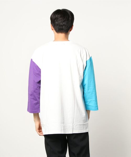 ALDIES(アールディーズ)の「Notnow Half Sleeve T / ノットナウハーフスリーブT(Tシャツ/カットソー・メンズ・ホワイト系その他2/ブラック/ホワイト系その他・MEDIUM/SMALL/X-LARGE/LARGE)」の5枚目の写真