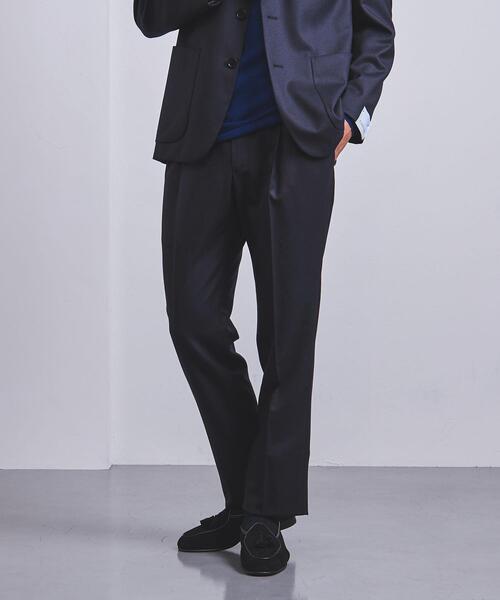 CARUSO（カルーゾ）＞ サキソニーハーフギャザー 1プリーツ