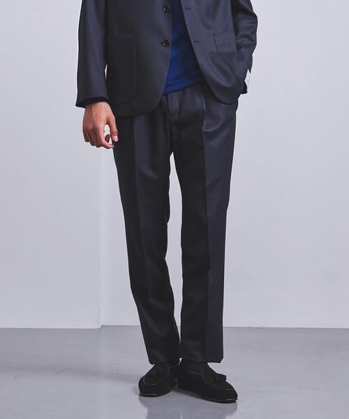 CARUSO（カルーゾ）＞ サキソニーハーフギャザー 1プリーツ