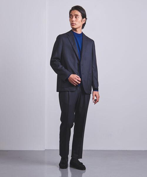 CARUSO（カルーゾ）＞ サキソニーハーフギャザー 1プリーツ