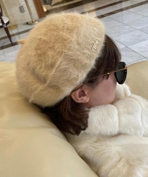 epine エピヌ ベレー帽 épine béret ブラック épine summer béret black | épine