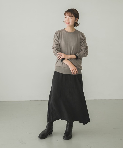 かぐれ　モヘヤプルオーバーニット　グレー 楽天市場】モヘヤプルオーバーニット／かぐれ（kagure） : 丸井