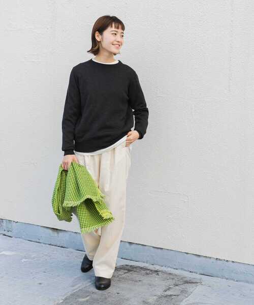 かぐれ kagure 2024AW ペルージャガードニット ブラック ウール かぐれ