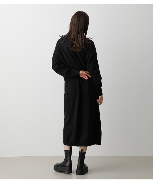 AZUL by moussy(アズールバイマウジー)の「TURTLE NECK SIMPLE OP/タートルネックシンプルワンピ(ワンピース・レディース・ブラック/ベージュ/イエロー系その他・SMALL/MEDIUM)」の22枚目の写真