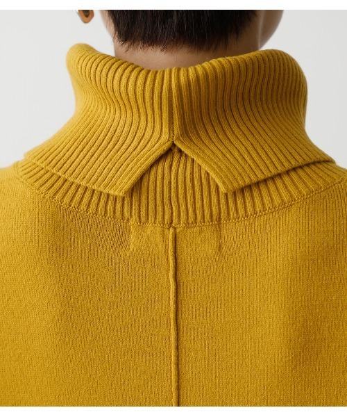 AZUL by moussy(アズールバイマウジー)の「TURTLE NECK SIMPLE OP/タートルネックシンプルワンピ(ワンピース・レディース・ブラック/ベージュ/イエロー系その他・SMALL/MEDIUM)」の17枚目の写真