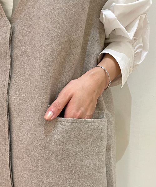 Omekashi（オメカシ）の「ダブルフェイスジレ（ベスト）」 - WEAR