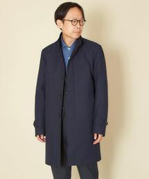 MEN'S MELROSE（メンズメルローズ）の「ウーリーラミネーション スタンドカラーコート（ステンカラーコート・メンズ）」