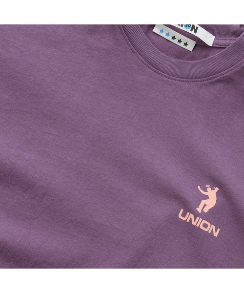UNION（ユニオン）の「STAFF RULES S/S TEE UNION ユニオン Tシャツ（Tシャツ/カットソー・メンズ・パープル/グレー・SMALL/MEDIUM/LARGE/X-LARGE）」の16枚目の写真