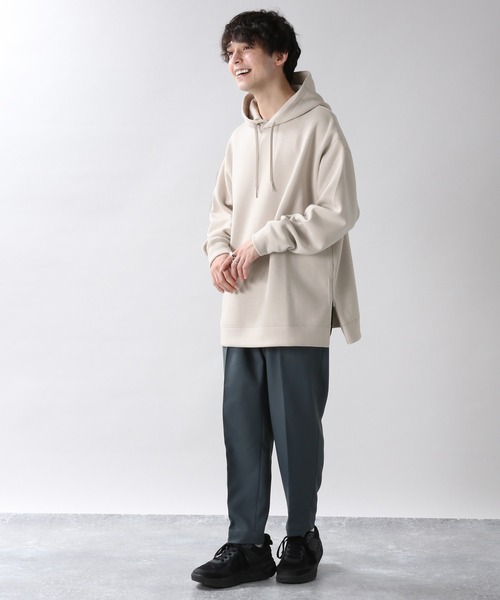 RAGEBLUE（レイジブルー）の「ダンボール/裾スリットストレッチパーカー/214700（パーカー・メンズ・ホワイト/ライトブルー/ブラック/ダークグレー/キャメル・MEDIUM/LARGE）」の15枚目の写真
