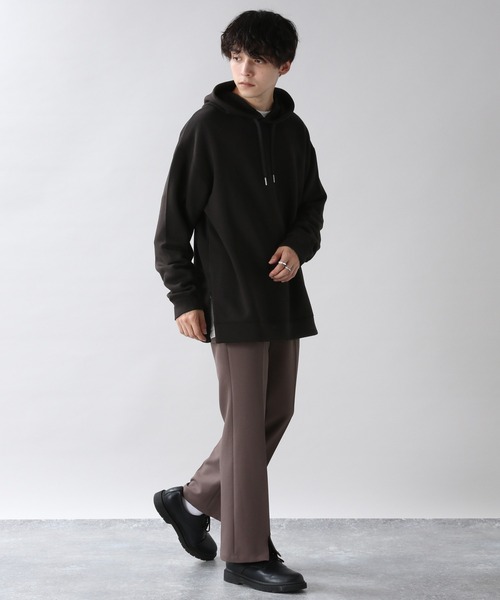 RAGEBLUE（レイジブルー）の「ダンボール/裾スリットストレッチパーカー/214700（パーカー・メンズ・ホワイト/ライトブルー/ブラック/ダークグレー/キャメル・MEDIUM/LARGE）」の6枚目の写真