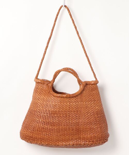 DRAGON（ドラゴン）の「【DRAGON DIFFUSION/ドラゴンディフュージョン】メッシュレザー ハンドバッグ（ハンドバッグ・レディース・ブラウン/ブラック・FREE）」の3枚目の写真