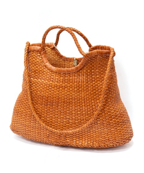 DRAGON（ドラゴン）の「【DRAGON DIFFUSION/ドラゴンディフュージョン】メッシュレザー ハンドバッグ（ハンドバッグ・レディース・ブラウン/ブラック・FREE）」の8枚目の写真