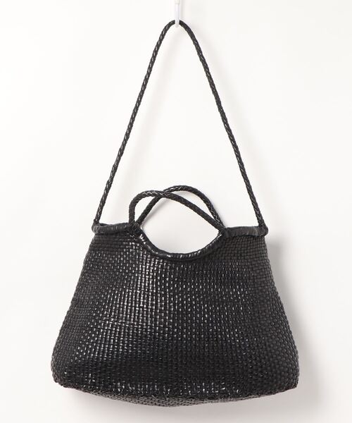 DRAGON（ドラゴン）の「【DRAGON DIFFUSION/ドラゴンディフュージョン】メッシュレザー ハンドバッグ（ハンドバッグ・レディース・ブラウン/ブラック・FREE）」の7枚目の写真