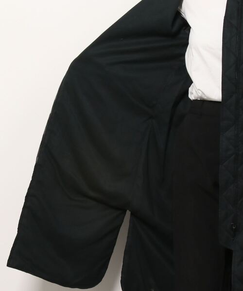 ESTNATION（エストネーション）の「COLUMN / キルティングダウンコート（ダウンジャケット/コート・レディース・ブラック/ベージュ・38/36）」の10枚目の写真