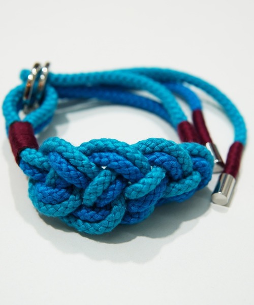 NON TOKYO/ノントーキョー/Wコードニットブレスレット(M)