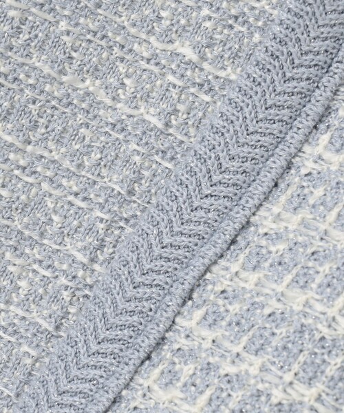 J.PRESS(ジェイプレス)の「【洗える・抗菌防臭】TWEED KNIT カーディガン(カーディガン/ボレロ・レディース・ブラック系1/ベージュ系1/サックスブルー系1・T15/T13)」の15枚目の写真