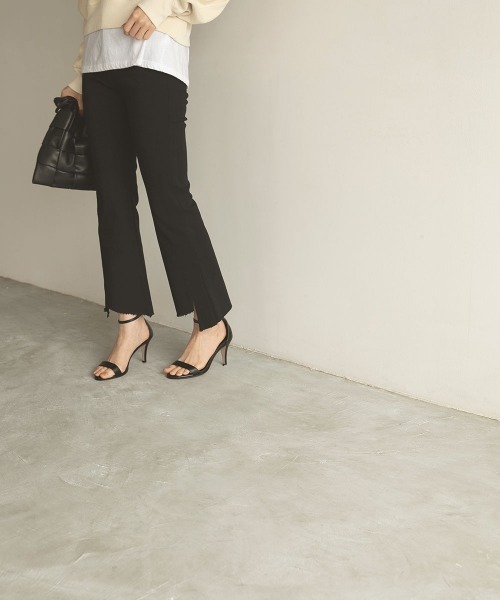marjour(マージュール)の「7DAYS STRETCH PANTS(チノパンツ・レディース・ブラック/ベージュ・M)」の7枚目の写真