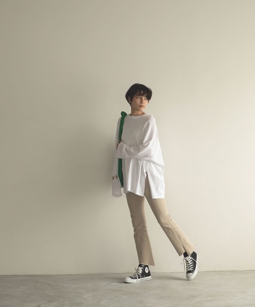 marjour(マージュール)の「7DAYS STRETCH PANTS(チノパンツ・レディース・ブラック/ベージュ・M)」の9枚目の写真