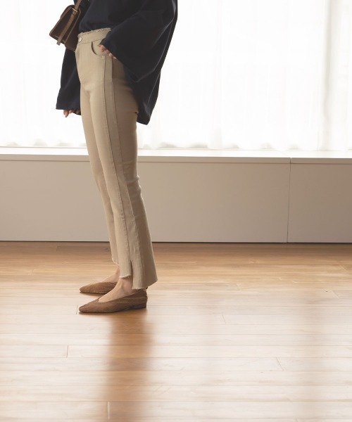 marjour(マージュール)の「7DAYS STRETCH PANTS(チノパンツ・レディース・ブラック/ベージュ・M)」の19枚目の写真