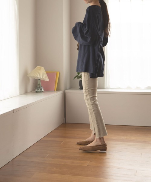 marjour(マージュール)の「7DAYS STRETCH PANTS(チノパンツ・レディース・ブラック/ベージュ・M)」の10枚目の写真