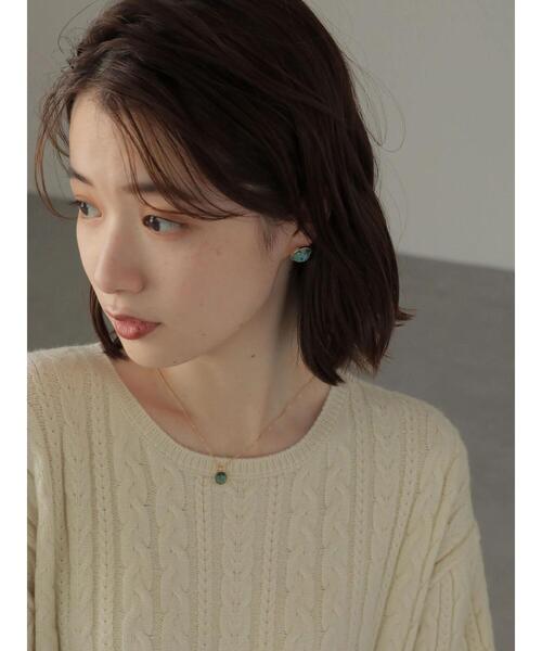 AMERICAN HOLIC(アメリカンホリック)の「【WEB限定】天然石ネックレス(ネックレス・レディース・ホワイト/ブラウン/グリーン・FREE)」の9枚目の写真