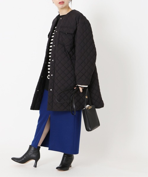 journal standard L'essage（ジャーナルスタンダードレサージュ）の「LUMINARY ウールスカート（スカート・レディース・ブラック/ブルー系その他/パープル/グリーン・36/38）」の13枚目の写真