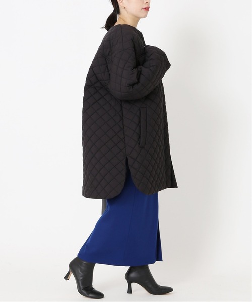 journal standard L'essage（ジャーナルスタンダードレサージュ）の「LUMINARY ウールスカート（スカート・レディース・ブラック/ブルー系その他/パープル/グリーン・36/38）」の7枚目の写真