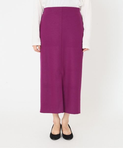 journal standard L'essage（ジャーナルスタンダードレサージュ）の「LUMINARY ウールスカート（スカート・レディース・ブラック/ブルー系その他/パープル/グリーン・36/38）」の16枚目の写真